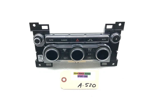 Range Rover Sport L494 Front Climate Control Switch Panel (2014–2015) – Genuine OEM