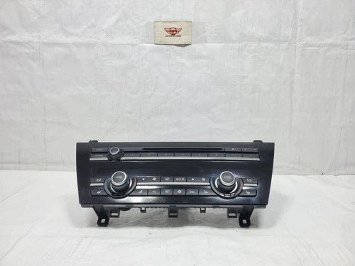 BMW 650i 640i F12 A/C Climate Temperature Radio Control Panel (2012–2018) – Genuine OEM