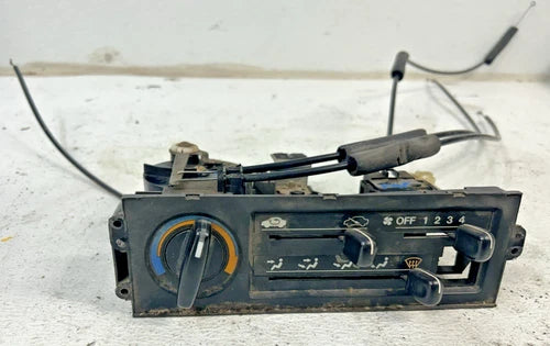 Honda Civic heater slide control NON-AC heat temp w cables cable (1988–1991) – Genuine OEM