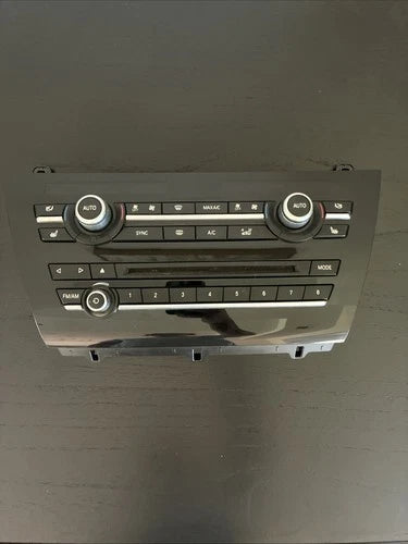 BMW X5 X6 F15 F16 F85 F86 A/C Heater Temperature Radio Control (2014–2018) – Genuine OEM