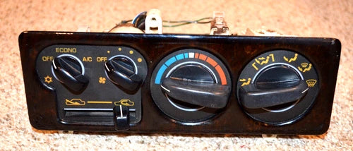 Mitsubishi Montero Climate Control Heat Temperature A/C Woodgrain (1994–1995) – Genuine OEM