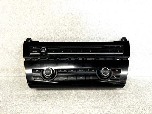 BMW 5-SERIES F10 Radio Cd Player Climate Control Switch (2011–2016) – Genuine OEM