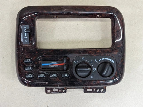 Dodge Caravan Voyager A/C Heater Climate Temp Control Bezel (1996–2000) – Genuine OEM