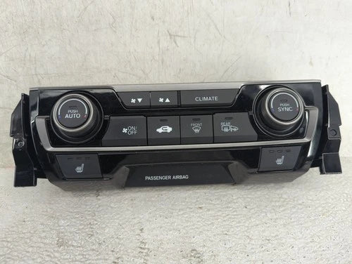 Honda Civic HVAC Climate Control Temperature (2019–2021) – Genuine OEM