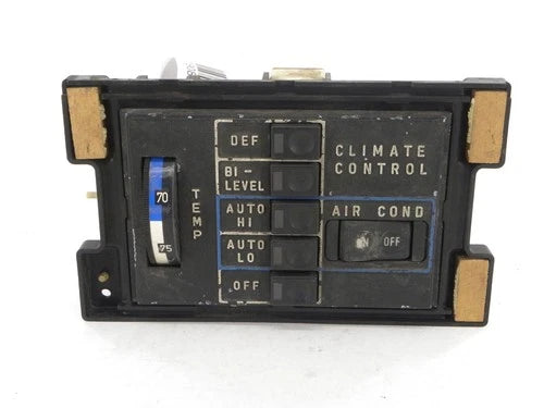 A/C Temperature Push Button Climate Control for 73-80 Mercedes W116 450SEL 280S – HVAC Replacement Part
