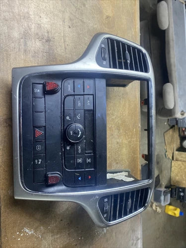 2013 Jeep Grand Cherokee Auto Dual A/C Temperature Control Radio Trim (2011–2012) – Genuine OEM