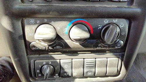 Chevy Venture Temperature Control Module In Dash Heater A/C Head Unit (2000) – Genuine OEM