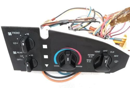 Ford Van Econoline E150 E250 E350 Heater Control Switch Rear Fan S28 (2002–2007) – HVAC Replacement Part