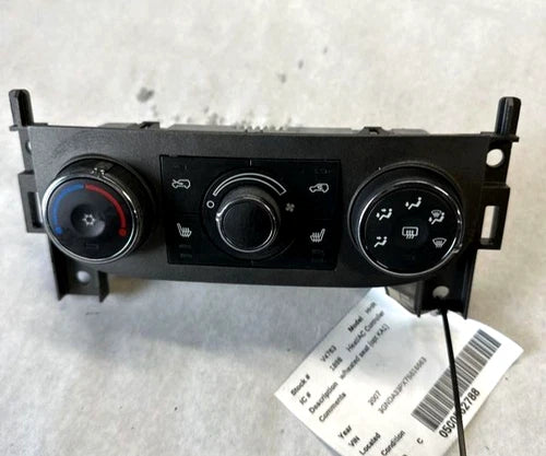 Chevy HHR HVAC Climate Control Heat Seat Opt KA1 Used (2007–2011) – HVAC Replacement Part