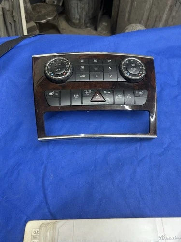 X164 GL450 ML350 woodgrain Climate Control A2519063400 (2006–2013) – Genuine OEM