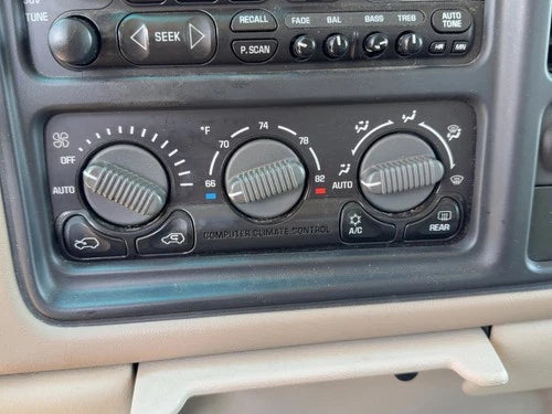 Chevy Suburban Automatic Temperature Control Module In Dash Heater A/C (2000–2002) – Genuine OEM