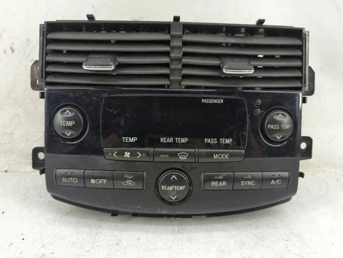 Toyota Sienna HVAC Climate Control Temperature (2006–2010) – Genuine OEM